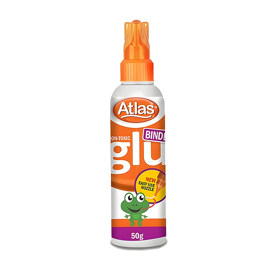 [7-0016-3] BINDER GLUE WHITE GLUE 50G ATLAS