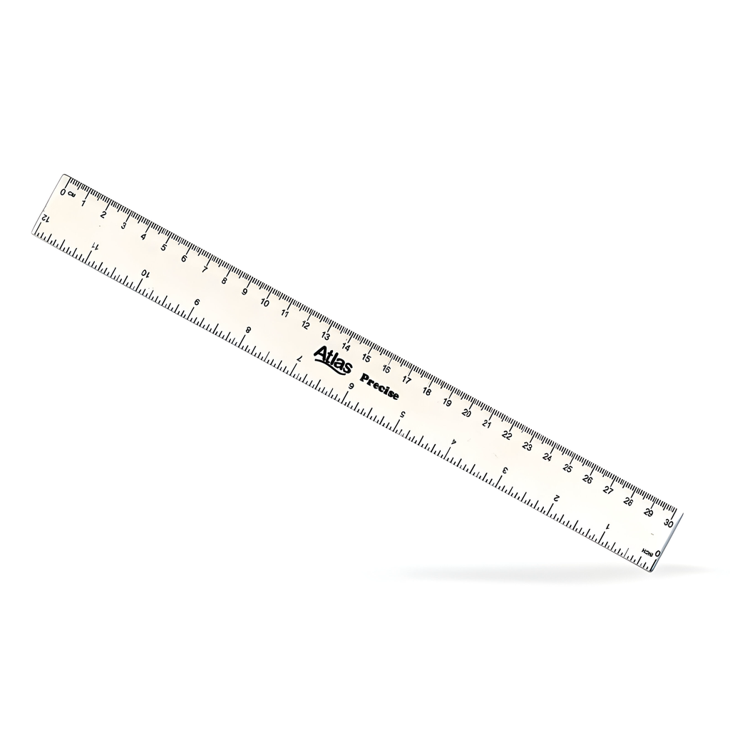 [7-0017-3] RULER LARGE 12 INCH ATLAS