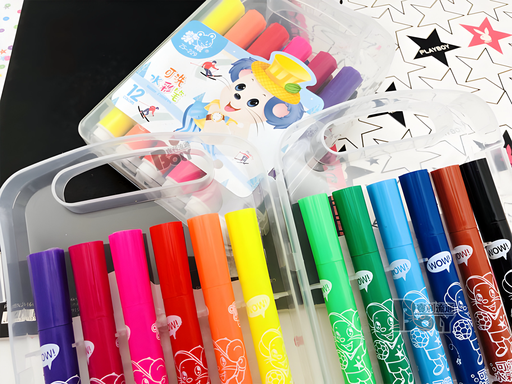 [7-0011-3] WATER COLORPEN 12 COLORS